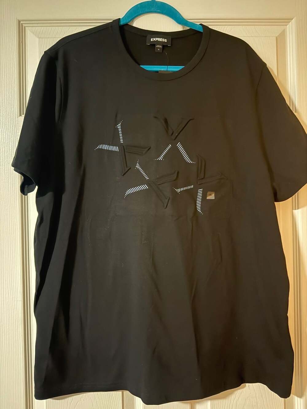 Express Graphic T-Shirt Size XL Black Graphic Tee